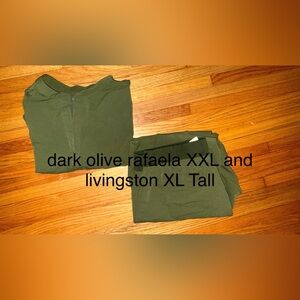 Figs Dark Olive Rafaela XXL TOP ONLY